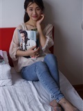 自由摄影 No.005 惬意的周末经典短灰丝陪你看看书(93)